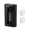 540ml  Automatic Mouthwash Dispenser 3 Levels Quantitative with 2 Magnetic Cups(Black)