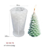 Christmas DIY Scented Candle Silicone Mold, Color: White(SD-70)