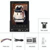9520C Double Spindle 9.5 inch Vertical Screen Car MP5 Player, Style: Standard+8 Light Camera