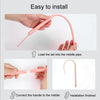 Silicone Cat Teaser Wand - Blue - 77cm
