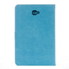 For Galaxy Tab A 10.1 (2016) / P580 Simple Style Horizontal Flip Leather Case with Holder & Card Slots & Wallet (Blue)
