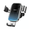 Baseus Glaze Gravity Car Mount Phone Holder, Suitable for 4.7 - 6.5 inch Smartphones(Black)