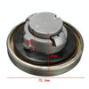 Suitable for Honda CA250 Motorcycle Modified Fuel Tank Cap(Silver)