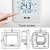 LYK-109 Thermoregulator Touch Screen Heating Thermostat for Warm Floor/Electric Heating System Temperature Controller(White)
