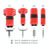 Straight Plug Quick Terminal Block No Strip Multifunctional Wire Connector, Model: H2-T
