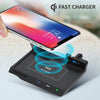 HFC-1040 Car Qi Standard Wireless Charger 10W Quick Charging for Nissan Teana 2019-2021, Left Driving