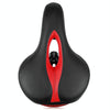 Bicycle Cushion With Lamp Bicycle Saddle Mountain Bike Saddle(Red)