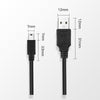 Driving Recorder Power Cord USB Car Charger Antihypertensive Line, Style: 3.5m+2A(Android Straight Head)