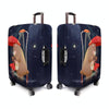 Thick Wear-resistant Luggage Elastic Dustproof Protective Cover, Size: M(Bear Girl)