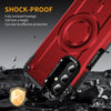 For Samsung Galaxy A14 5G / 4G Lens Holder MagSafe Phone Case(Red)