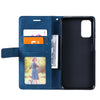 For Samsung Galaxy A13 4G Skin Feel Splicing Leather Phone Case(Blue)