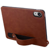 For iPad mini 6 / mini 2024 TPU Leather Back Tablet Case with Wristband(Brown)