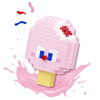 Mekansm K242 Micro-particle Ice-cream Series Childhood Jigsaw Toys Building Blocks Ornament Child Gift