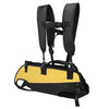 Dog Carrier Backpack, L (Black/Yellow) - Support & Comfort