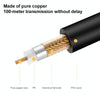 BNC Male to RCA Female Adapter Cable (1m) - CCTV & AV