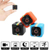 SQ11 Mini DV HD 960P 6 LEDs Sport Recorder Camera with Holder, Support Monitor Detection & IR Night Vision & TF Card(Black)