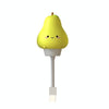 Cartoon USB Power Mini Night Light, Style: Remote Control Version(Pear)