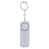 130dB Personal Safety Alarm Keychain with LED Light - Baby Blue