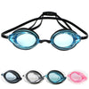 HAIZID Anti-fog Professional Competition Training Swimming Goggles(Lake Blue)