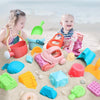 Children Soft Beach Toys Set Playing with Water Toys, Style:7 PCS(Color Random Delivery)
