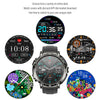M68 Plus 1.52 inch Round Screen 2 in 1 Bluetooth Earphone Smart Watch, 512MB Memory Support Health Monitoring(Black)