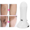 Portable Manual Thermostat Wax Machine Hair Removal Wax Bean Heater, EU Plug(White)