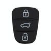 Replacement 2 Buttons Silicone Pad for Hyundai / Kia Car Key Shell, without Battery
