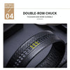 BULL CAPTAIN 02 Automatic Buckle Thickened Soft Cowhide Belt Business Men Belt, Length: 125cm