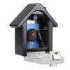Wall Mounted Key Safe Box - 4 Digit Combination Lock - Orange
