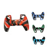 2 PCS Silicone Handle Protector Non-Slip Game Handle Cover For PS5(Black Blue)