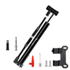 WEST BIKING High Pressure Bicycle Vertical Pump With Barometer