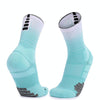 Thickened High-Top Sports Socks Non-Slip Mid-Tube Socks, Size: Free Size(Lake Blue White)