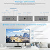 BMAX B3 Windows 11 Mini PC, 16GB+512GB, Intel Jasper Lake N5095, Support HDMI / RJ45 / TF Card, US Plug(Space Grey)