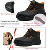 215 Microfiber Leather Anti-puncture Wear-resistant Work Shoes Smash-proof Oil-resistant Safety Shoes, Spec: Low-top (42)
