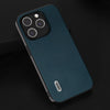 For iPhone 14 ABEEL Genuine Leather Xiaoya Series Phone Case(Dark Green)