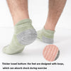 Thick Towel Bottom Non-Slip Sports Socks, Size: Free Size(Brown)