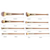 ZOREYA 8 In 1 Mermaid Cosmetic Brush Set Nylon Hair Makeup Tools Cosmetic Brush(ZS407)