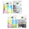 100PCS U19 Frosted Headphone Cable Ziplock Packaging Bag, Style: Aluminized