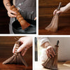 Palm Fiber BrushTea Ceremony Brush Household Cleaning Tools, Style: 14cm Right Angle