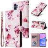 For Samsung Galaxy A16 5G Marble Bronzing Stitching Leather Phone Case(Rose Gold)