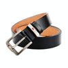 Dandali L8036 Men Casual Antique Pin Buckle Leather Belt Waistband, Length: 115cm (Black)