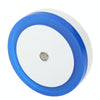 LED Light Control High Brightness Bedside Night Light with Socket(Blue)