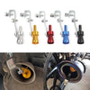 Universal Aluminum Turbo Sound Exhaust Muffler Pipe Whistle Car / Motorcycle Simulator Whistler, Size: S, Outside Diameter: 20mm(Blue)