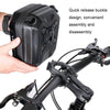 WILD MAN E18 2L EVA Hard Shell Bicycle Waterproof Front Bag Multifunctional Quick Release Hanging Bag(Black)