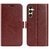 For Samsung Galaxy A16 R64 Texture Horizontal Flip Leather Phone Case(Brown)