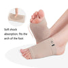 Elastic Bandage Bow Socks Flat Foot Sports Non-Slip SEBS Arch Orthotic Pad Breathable Hole Foot Heart Pad, Size: Free Size(Breathable Khaki)