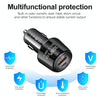P29 48W PD30W + QC3.0 18W USB Dual Port Car Charger(White)