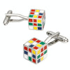 1 Pair Colorful Cube Cufflinks for Men