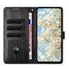 For Samsung Galaxy A54 5G Daisy Embossed Leather Phone Case(Black)