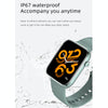 Z15 1.69 inch Touch Screen IP67 Waterproof Smart Watch, Support Blood Pressure Monitoring / Sleep Monitoring / Heart Rate Monitoring(Green)